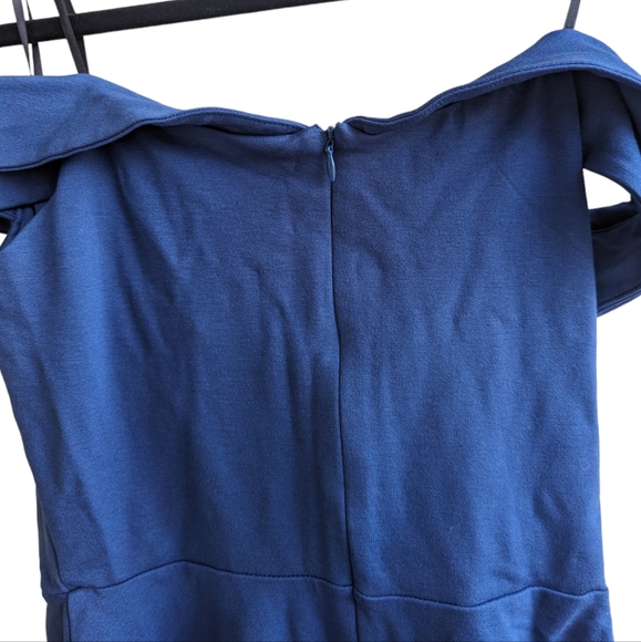 Lulu's Season of Fun Off the Shoulder Skater Dress - Picture 6 of 9